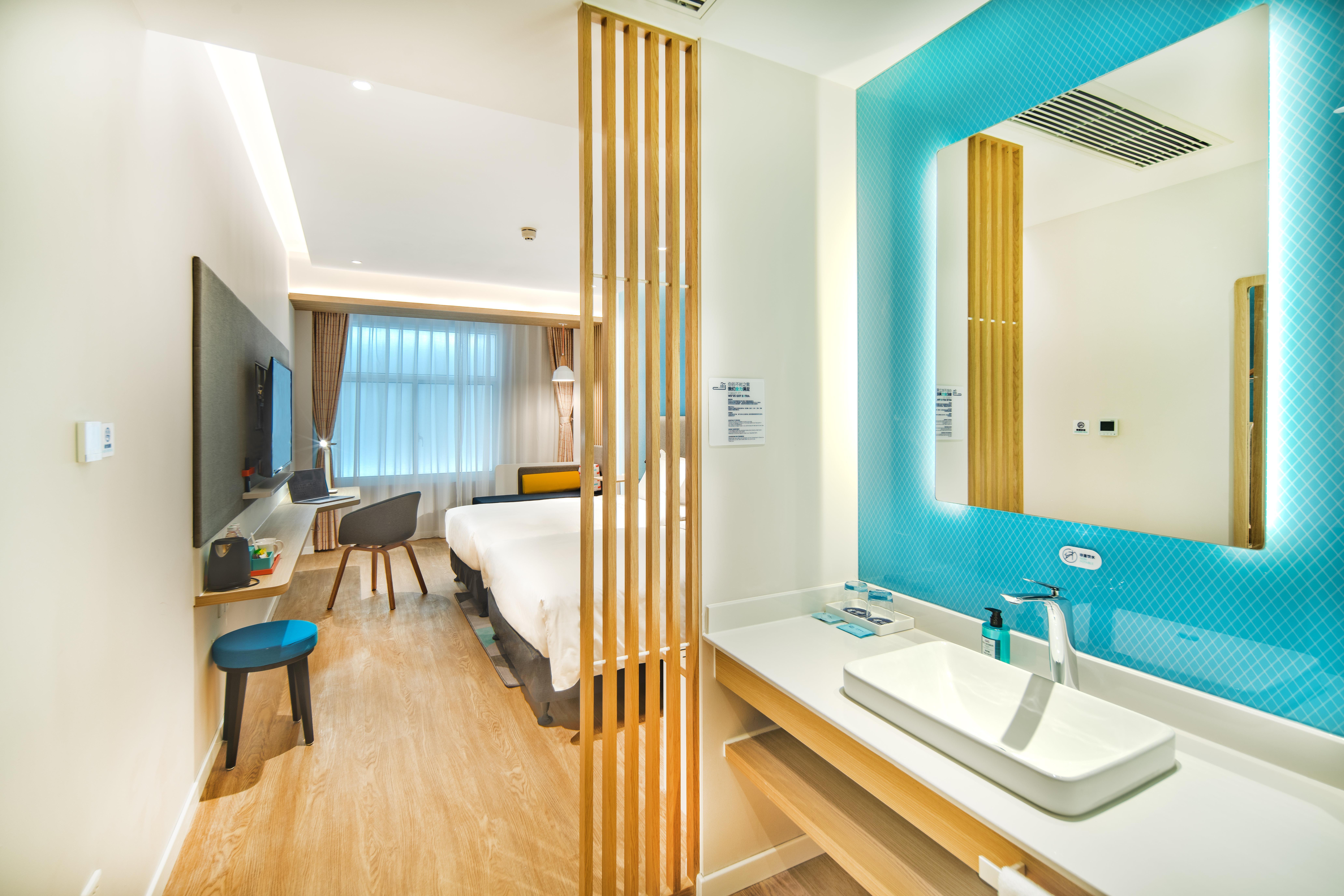 Holiday Inn Express Shanghai Pudong Zhangjiang By Ihg Exteriör bild