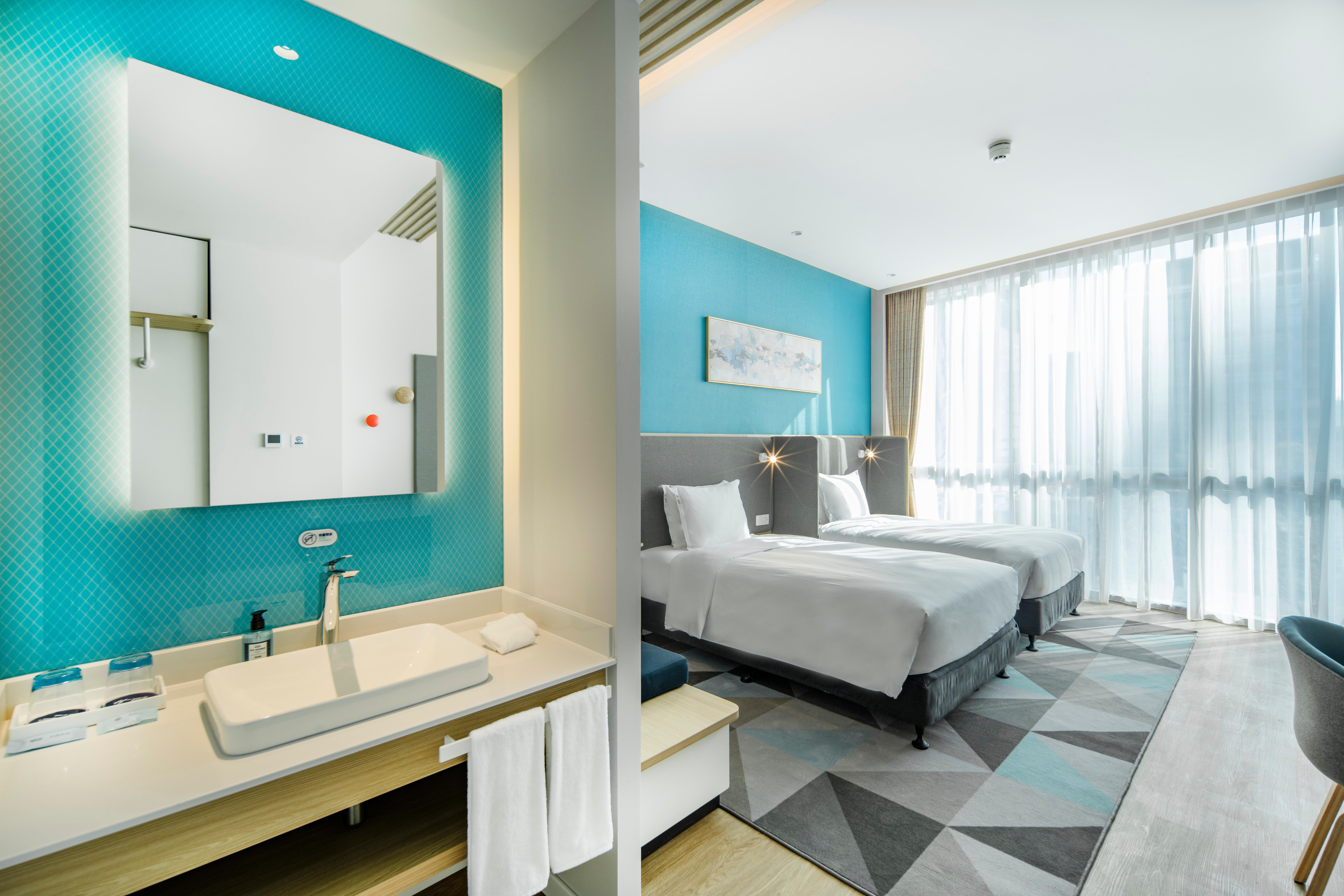 Holiday Inn Express Shanghai Pudong Zhangjiang By Ihg Exteriör bild