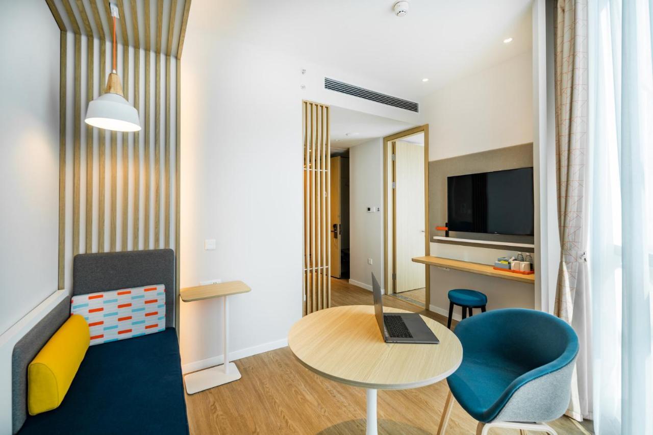 Holiday Inn Express Shanghai Pudong Zhangjiang By Ihg Exteriör bild