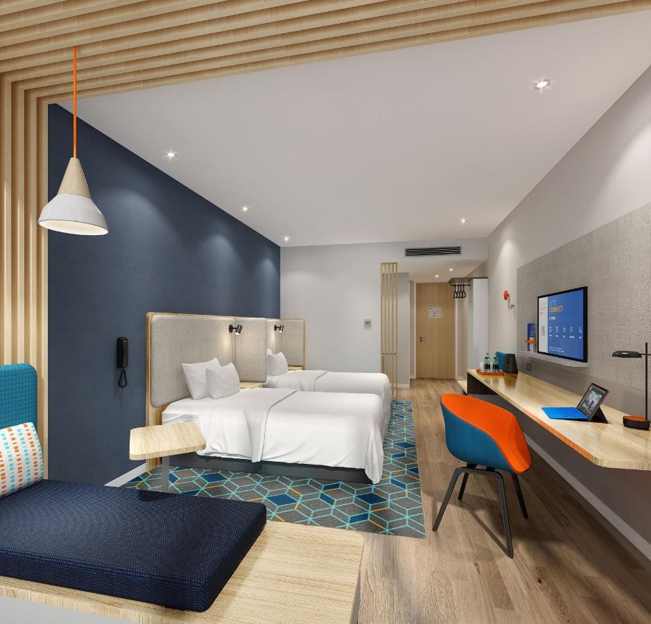 Holiday Inn Express Shanghai Pudong Zhangjiang By Ihg Exteriör bild